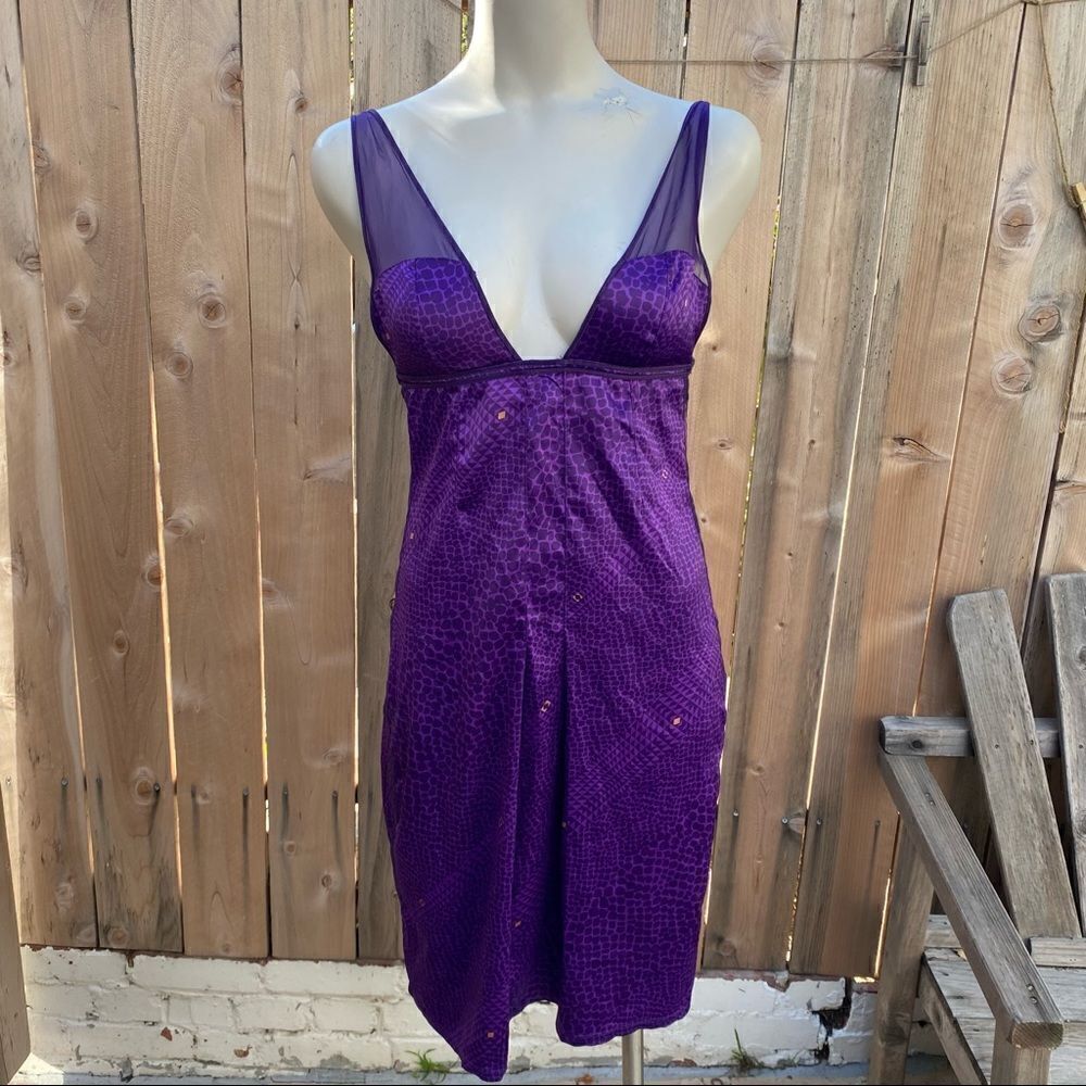 Victoria’s Secret Very Sexy purple night gown- slip size medium